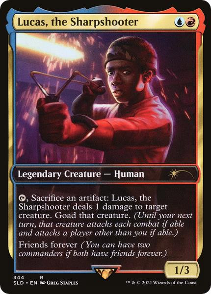Lucas, the Sharpshooter (Secret Lair - Stranger Things)