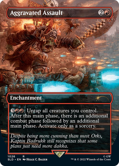 Aggravated Assault (Secret lair - Warhammer 40,000: Orks)