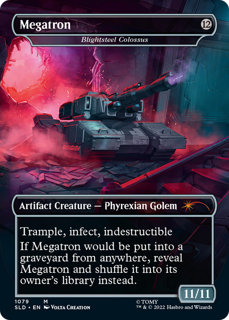 Blightsteel Colossus [Megatron] (Secret Lair - Transformers)