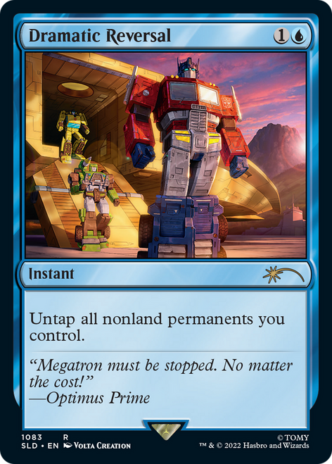 Dramatic Reversal (Secret Lair - Transformers)