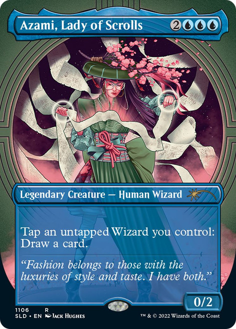 Azami, Lady of Scrolls (Secret Lair - If Looks Could Kill)