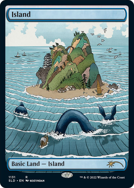 Island (Secret Lair - Kozyndan: The Lands)