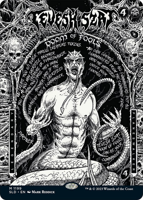 Tevesh Szat, Doom of Fools (Secret Lair - Keep Partying Hard, Shred Harder)