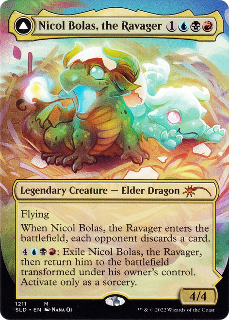 Nicol Bolas, the Ravager (Display Commander) (Secret Lair - From Cute to Brute)