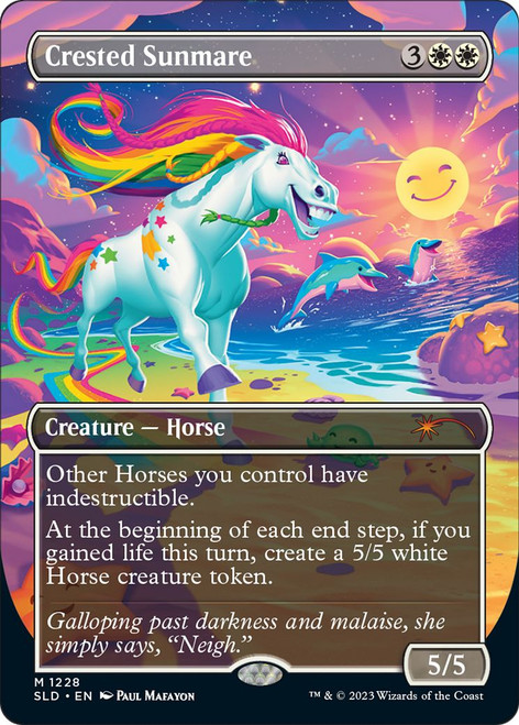 Crested Sunmare (Secret Lair - The '90s Binder Experience)