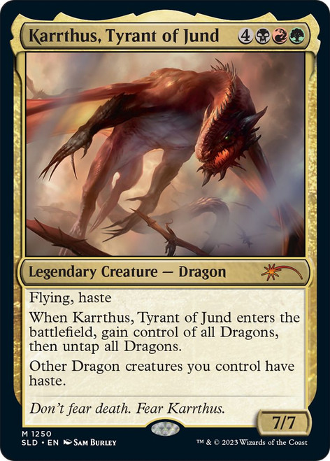 Karrthus, Tyrant of Jund (Secret Lair - Sam Burley)