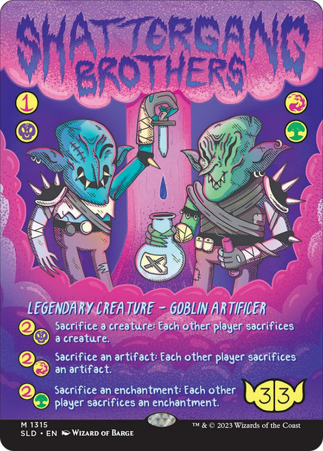 Shattergang Brothers (Secret Lair - Goblin & Squabblin')
