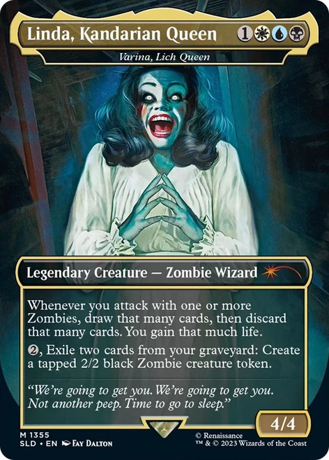 Varina, Lich Queen [Linda, Kandarian Queen] (Secret Lair - Evil Dead)