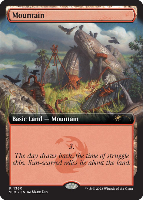 Mountain (#1360) (Secret Lair - The Mountain Goats)