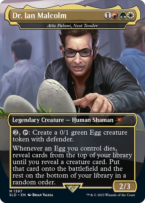Atla Palani, Nest Tender [Dr. Ian Malcolm] (Secret Lair - Jurassic World: Dr. Ian Malcolm)