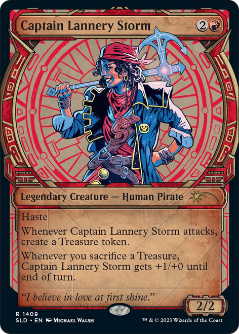 Captain Lannery Storm (Secret Lair - The Lost Caverns of Ixalan)