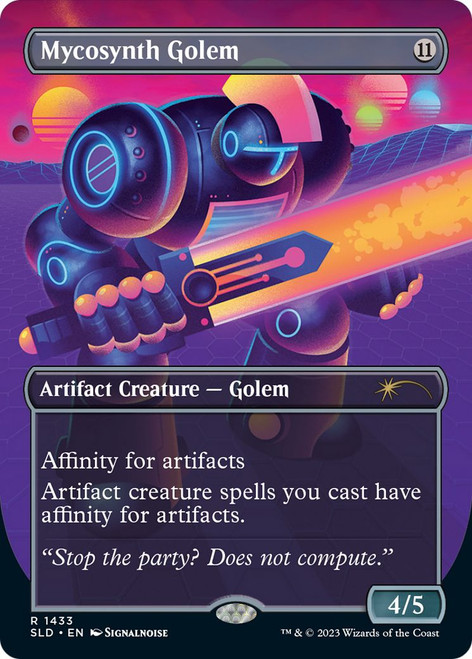 Mycosynth Golem (Secret Lair - Mycosynthwave)