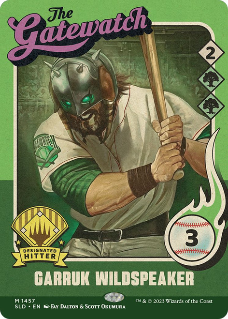 Garruk Wildspeaker (Secret Lair - Magic: the Baseballing)