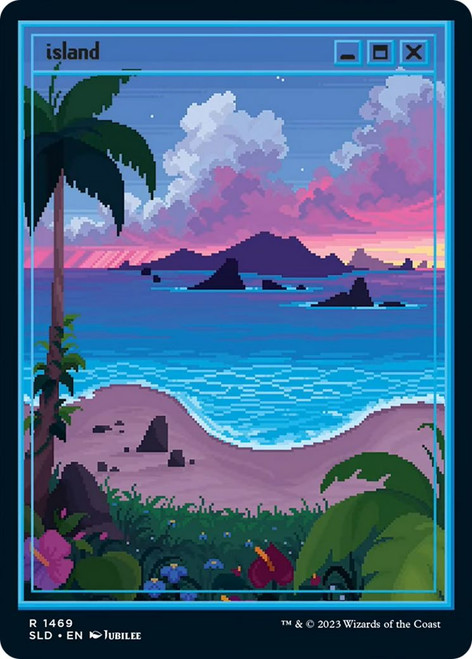 Island (Secret Lair - PixelLands_v02.jpg)