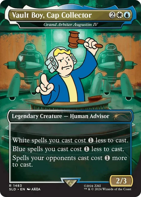 Grand Arbiter Augustin IV [Vault Boy, Cap Collector] (Secret Lair - Fallout: Vault Boy)