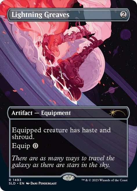 Lightning Greaves (Secret Lair - Through the Wormhole)