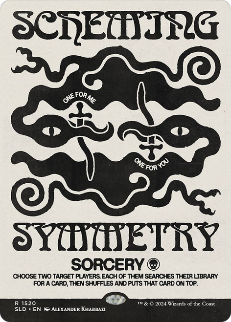 Scheming Symmetry (Secret Lair - Deceptive Divination)