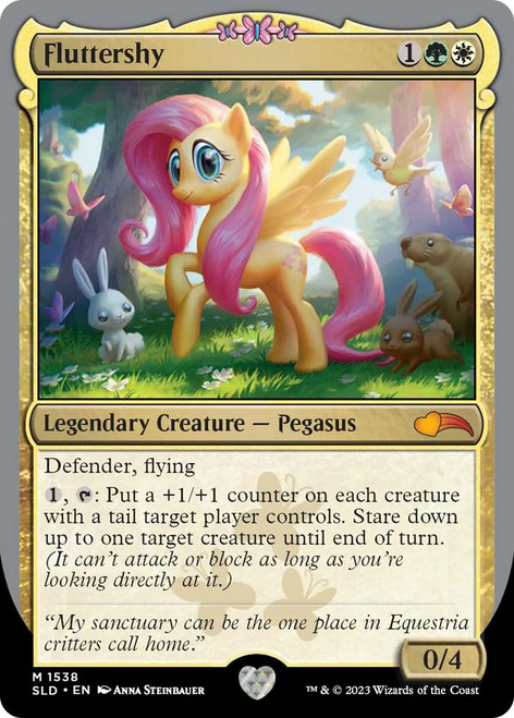 Fluttershy (Secret Lair - Ponies: The Galloping 2)