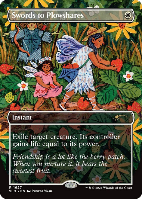 Swords to Plowshares (Secret Lair - Phoebe Wahl)