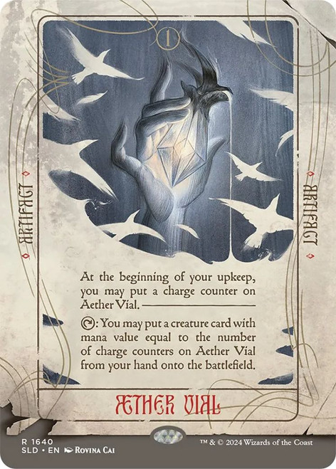 Aether Vial (Secret Lair - Rovina Cai)