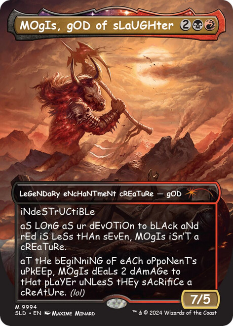 Mogis, God of Slaughter (Secret Lair - Sans Mercy)