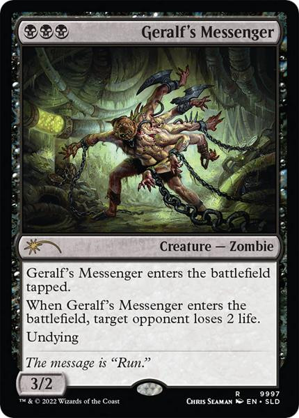 Geralf's Messenger (Secret Lair - Finally! Left-Handed Magic Cards)