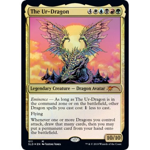 The Ur-Dragon (Foil) (Secret Lair - Kaleidoscope Killers)
