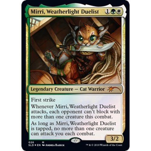 Mirri, Weatherlight Duelist (Foil) (Secret Lair - OMG KITTIES!)