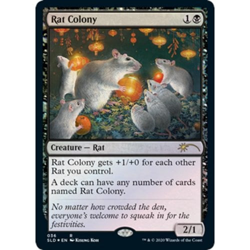 Rat Colony (Foil) (Secret Lair - Year of the Rat) | Magic Madhouse