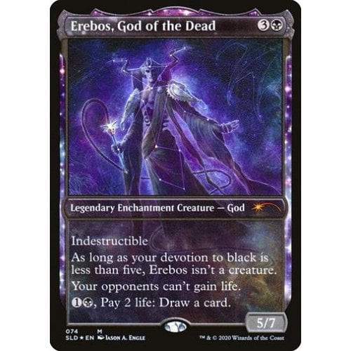 Erebos, God of the Dead (Foil) (Secret Lair - Theros Stargazing)