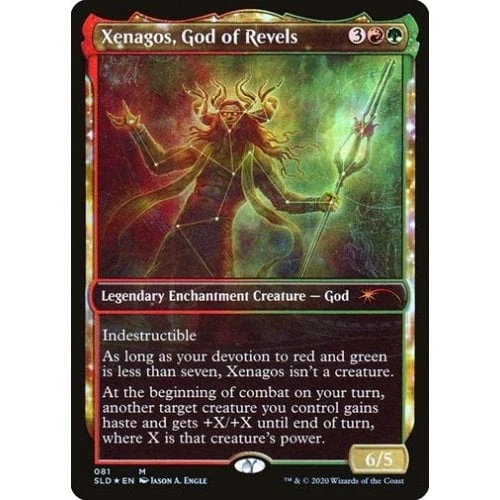 Xenagos, God of Revels (Foil) (Secret Lair - Theros Stargazing)