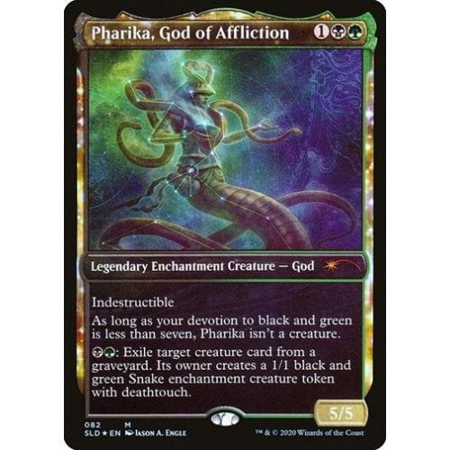 Pharika, God of Affliction (Foil) (Secret Lair - Theros Stargazing)