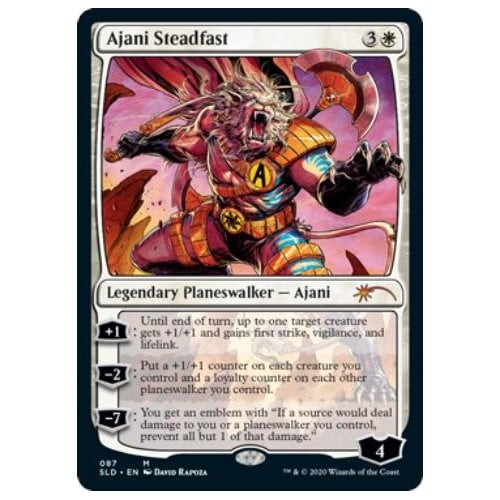 Ajani Steadfast (Foil) (Secret Lair - The Path Not Traveled)