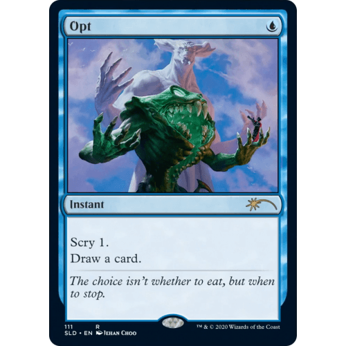 Opt (Foil) (Secret Lair - Happy Yargle Day!)