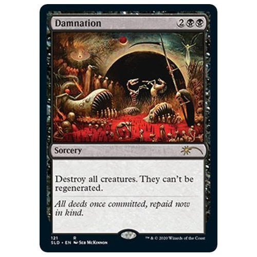 Damnation (Foil) (Secret Lair - Seb McKinnon)