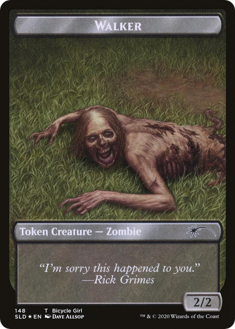 Walker Token (#148) (Secret Lair - The Walking Dead) (Secret Lair - The Walking Dead)