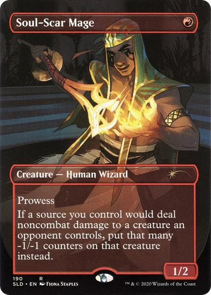Soul-Scar Mage (Foil) (Secret Lair - Special Guest: Fiona Staples)