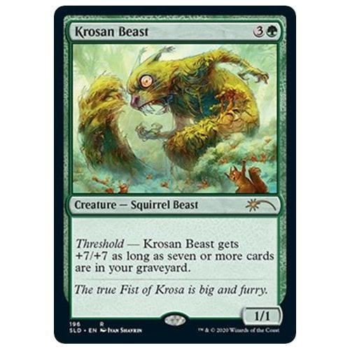 Krosan Beast (Foil) (Secret Lair - Hope You Like Squirrels)