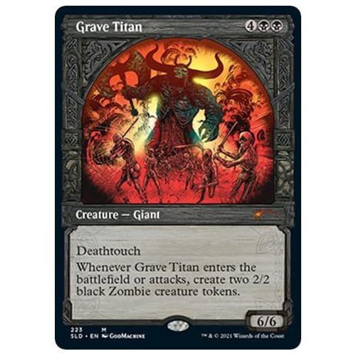 Grave Titan (Foil) (Secret Lair - Showcase: Kaldheim)