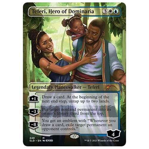 Teferi, Hero of Dominaria (Foil) (Secret Lair - Black is Magic)