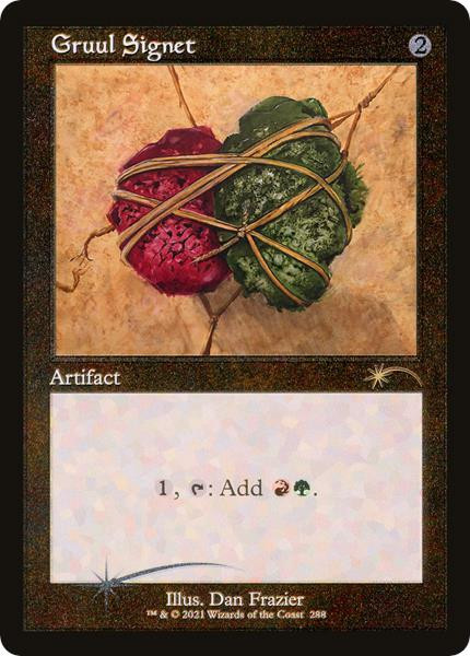 Gruul Signet (Etched Foil) (Secret Lair - Dan Frazier is Back)