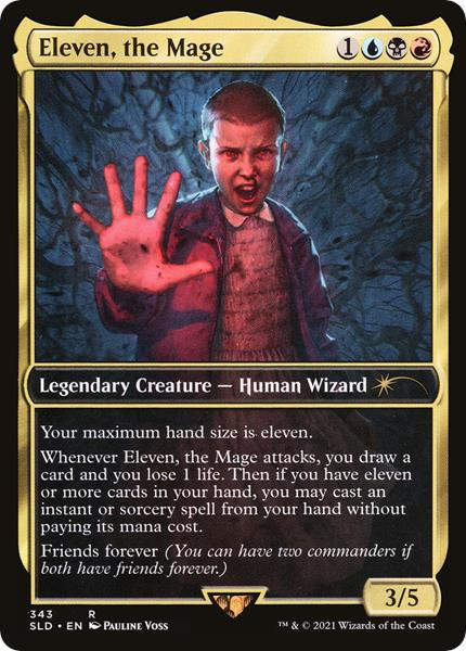 Eleven, the Mage (Foil) (Secret Lair - Stranger Things)