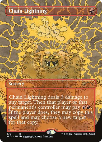 Chain Lightning (Foil) (Secret Lair - Purrfection)