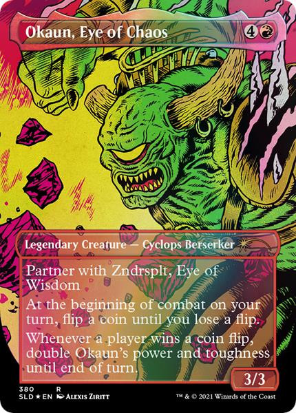 Okaun, Eye of Chaos (Foil) (Secret Lair - Heads I Win, Tails You Lose)