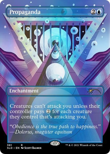 Propaganda (Foil) (Secret Lair - Heads I Win, Tails You Lose)