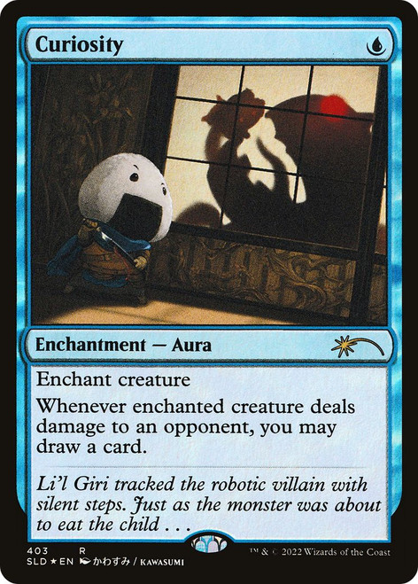 Curiosity (Foil) (Secret Lair - Li'l Giri Saves the Day)