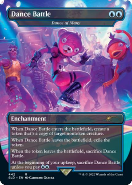 Dance of Many [Dance Battle] (Foil) (Secret Lair - x Fortnite)