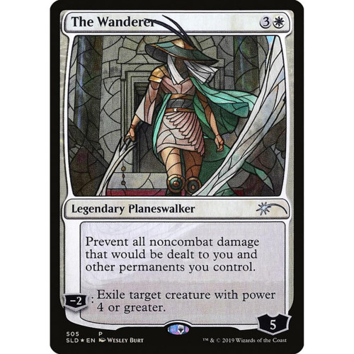 The Wanderer (Stained Glass Foil) (Secret Lair - Stained Glass Planeswalkers)