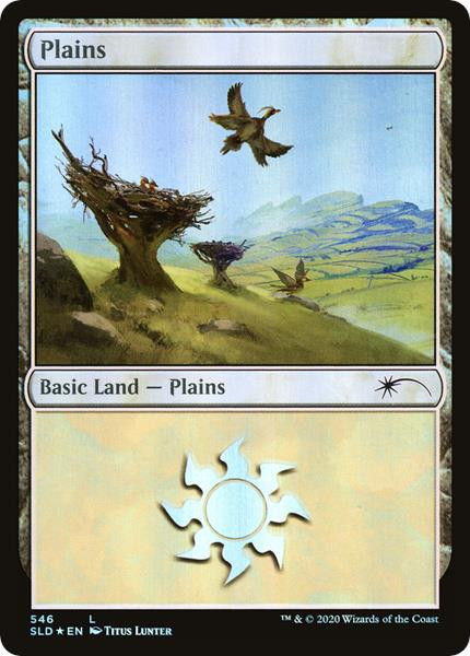 Plains (Feathered Friends) (Foil) (Secret Lair - Jumpstart Lands)
