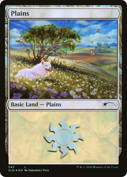 Plains (Dogs) (Foil) (Secret Lair - Jumpstart Lands)
